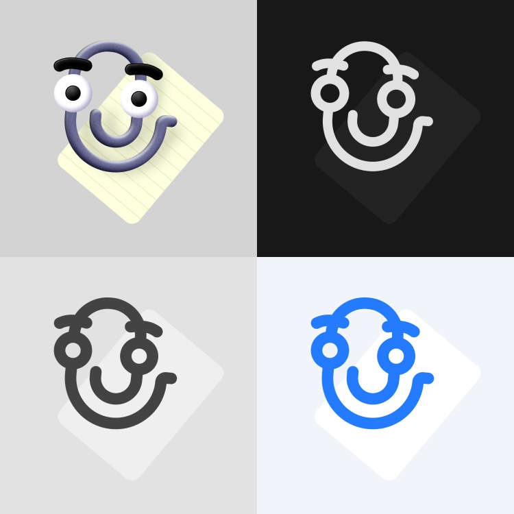 Chippy AI logo for each theme