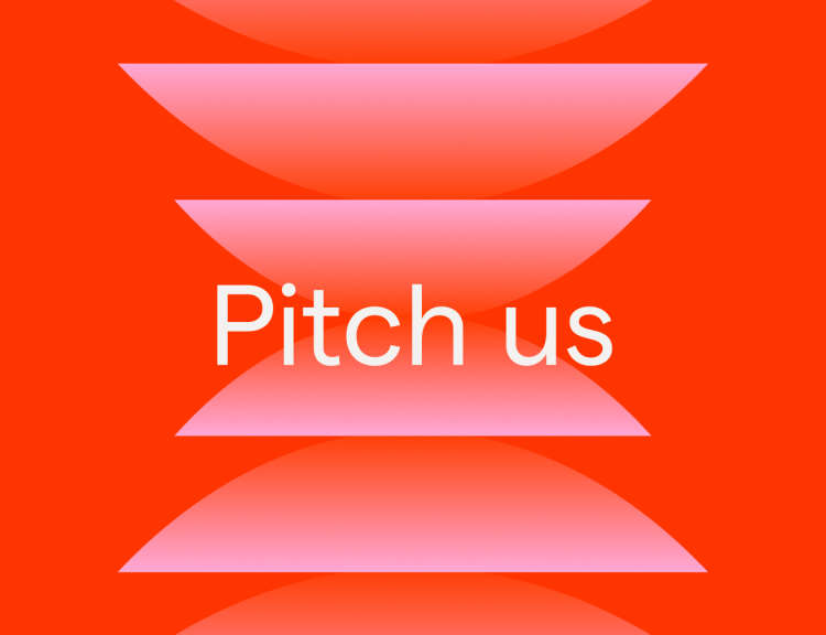 Pitch us graphic