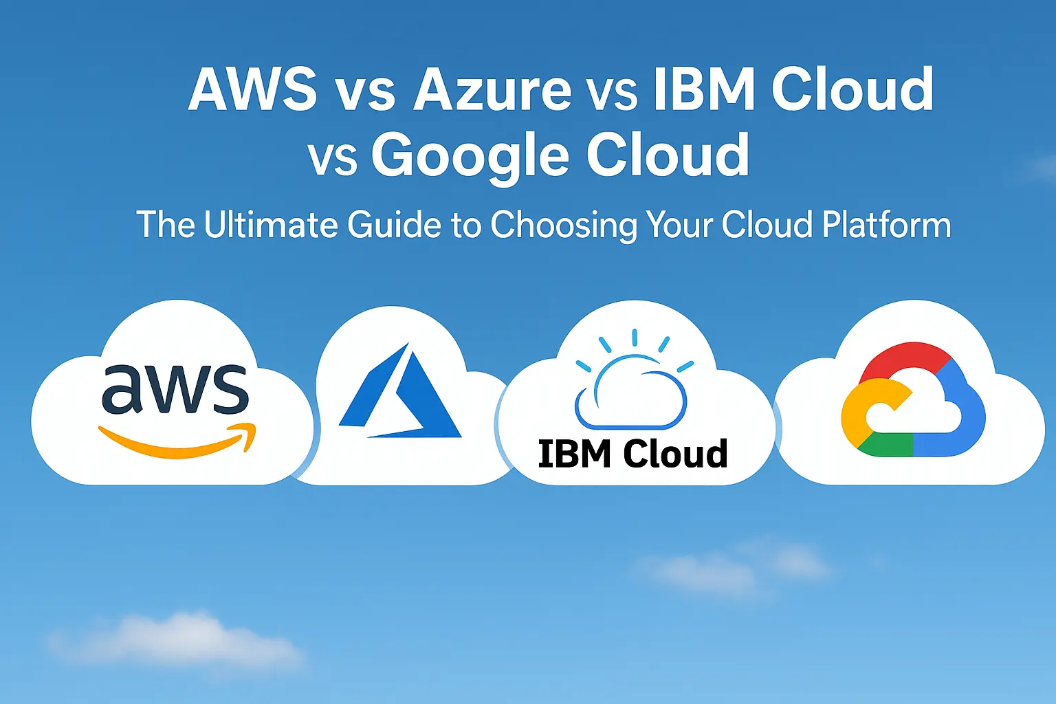 AWS vs Azure vs IBM Cloud vs Google Cloud: The Ultimate Guide to Choosing Your Cloud Platform