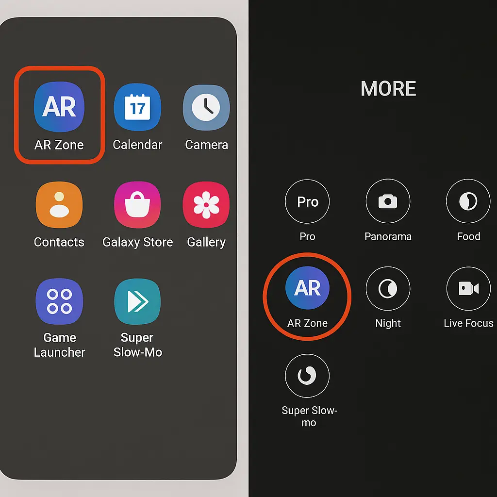 AR setting