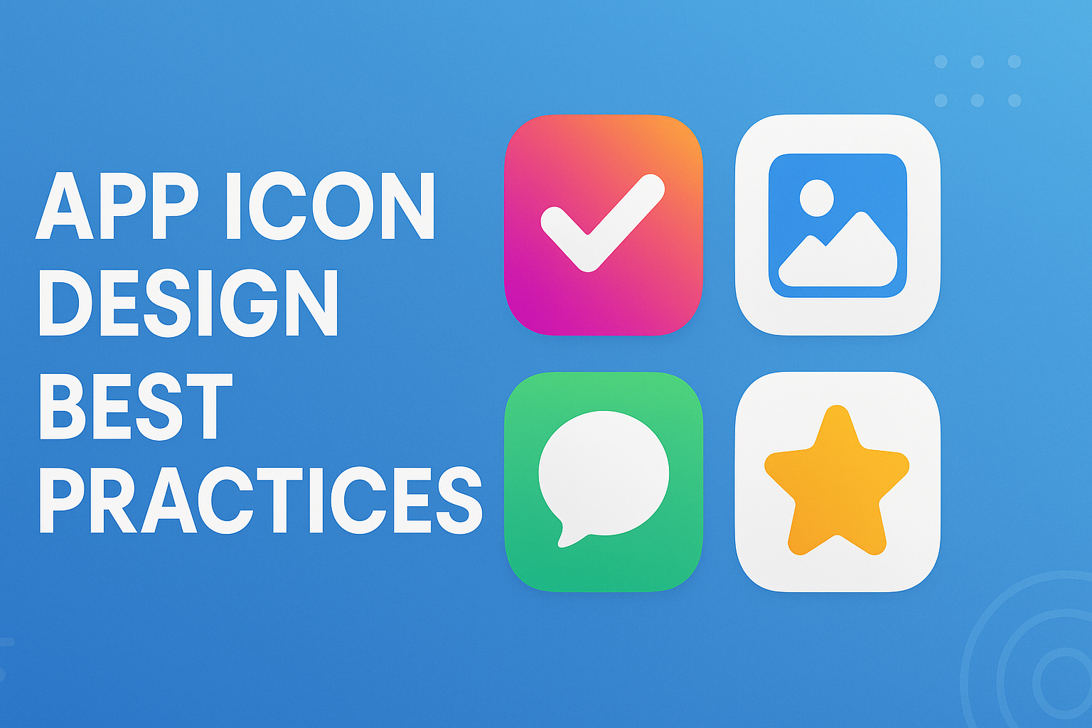 App Icon Design Best Practices