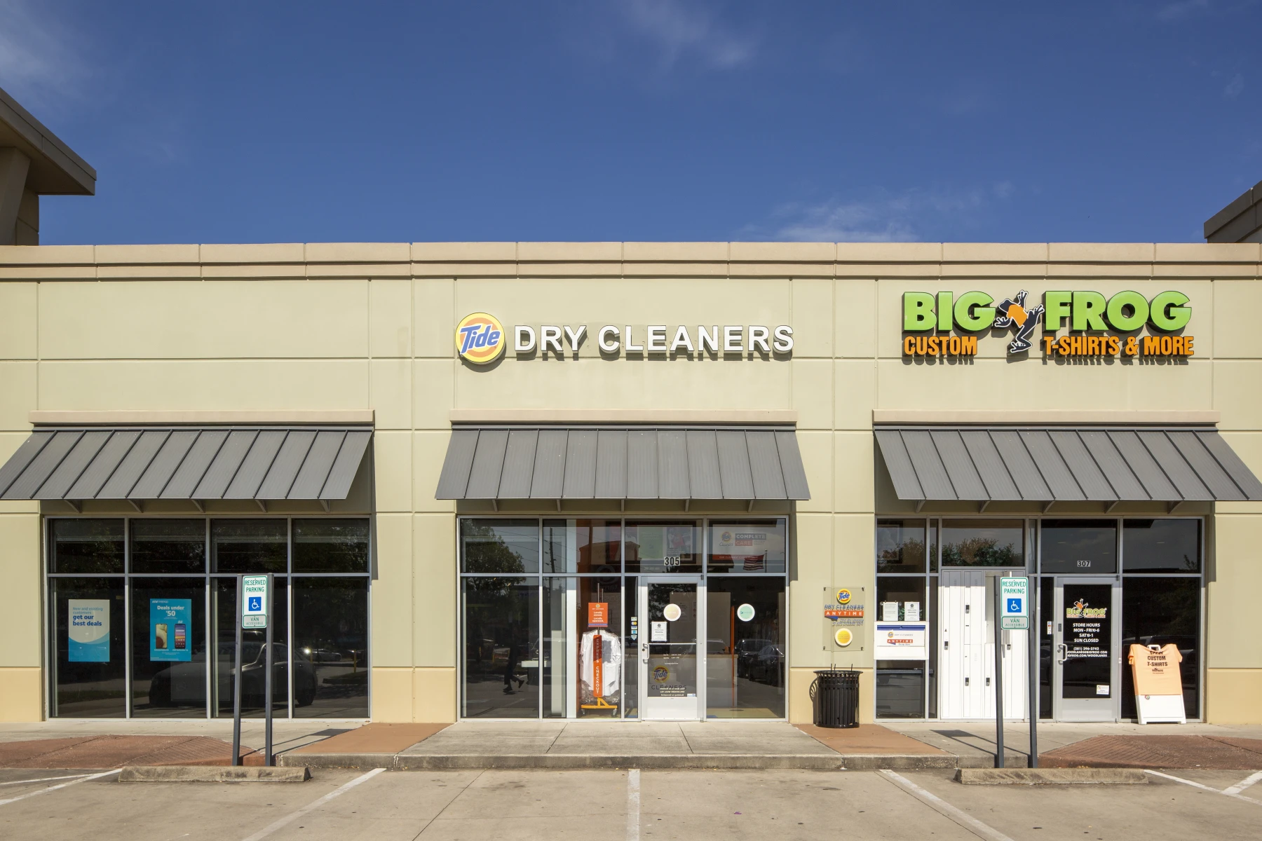 The front of Tide Cleaners FM 1488