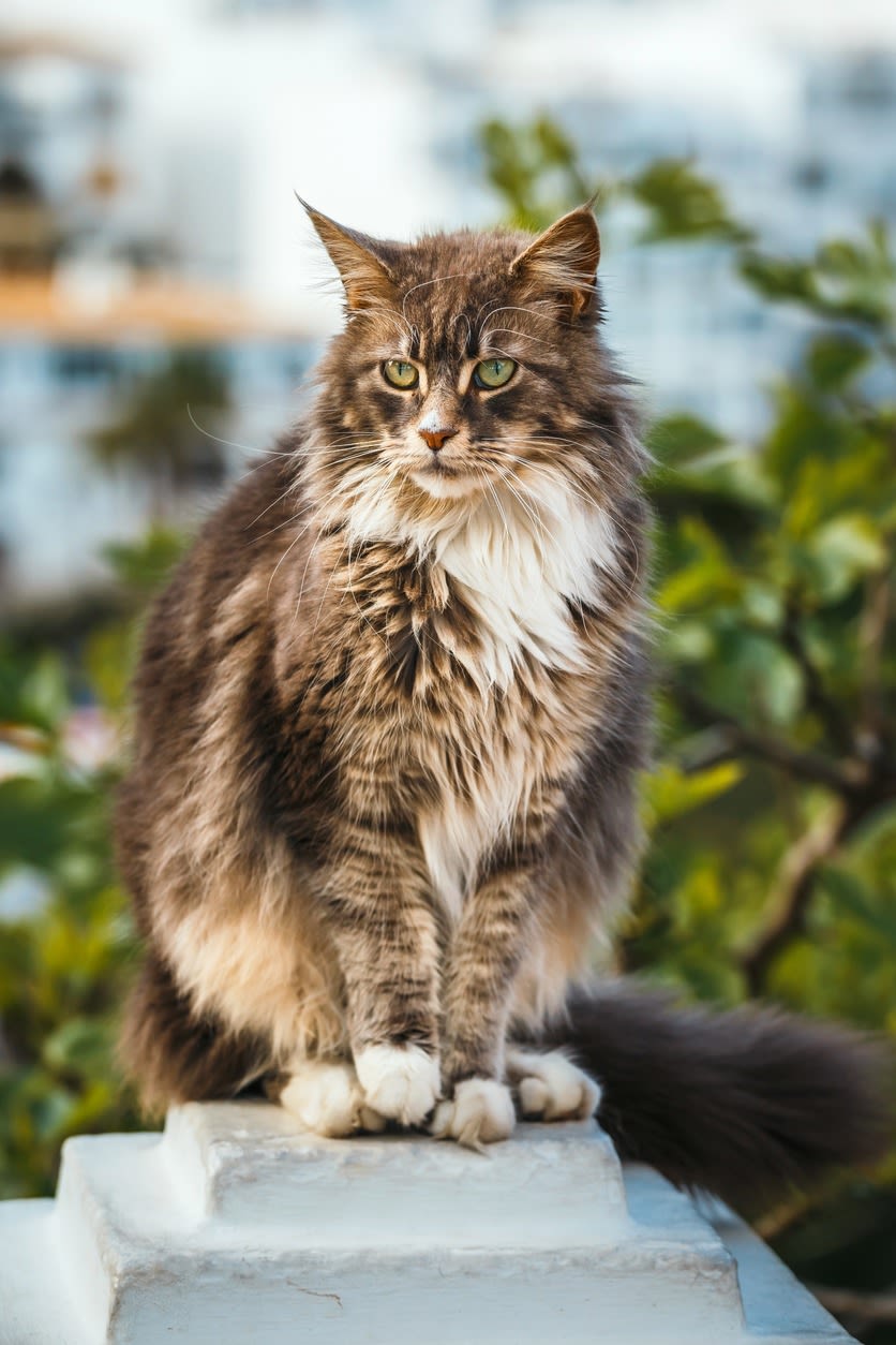 SV - maine coon portrait