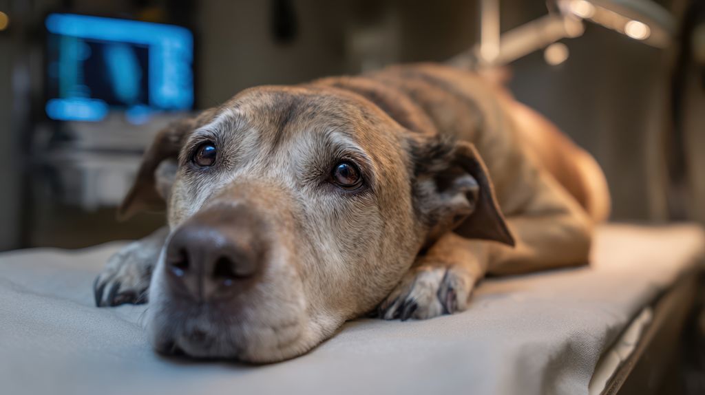 chien senior veterinaire