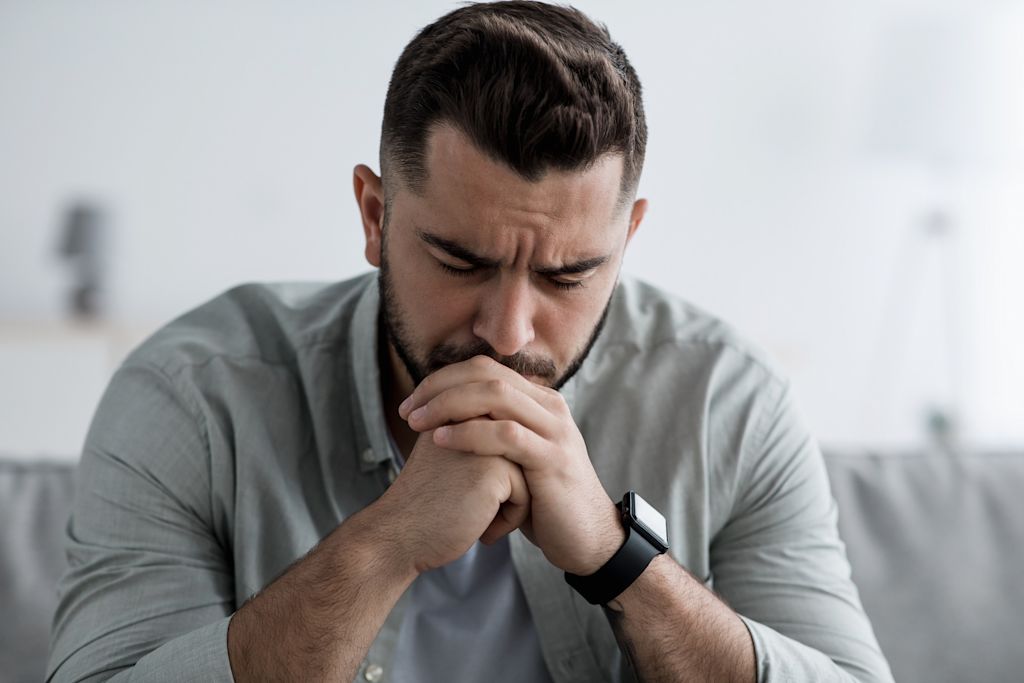 homme triste