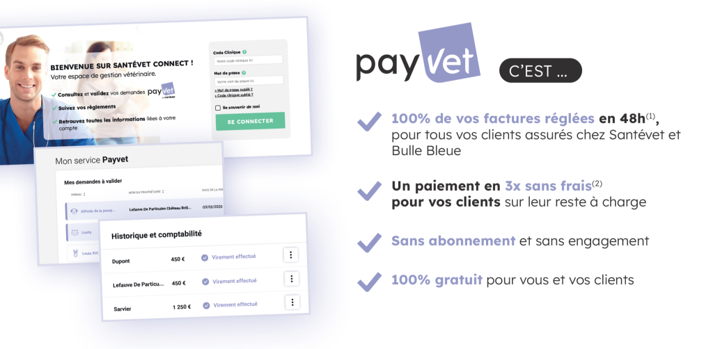 Payvet facilites de paiement