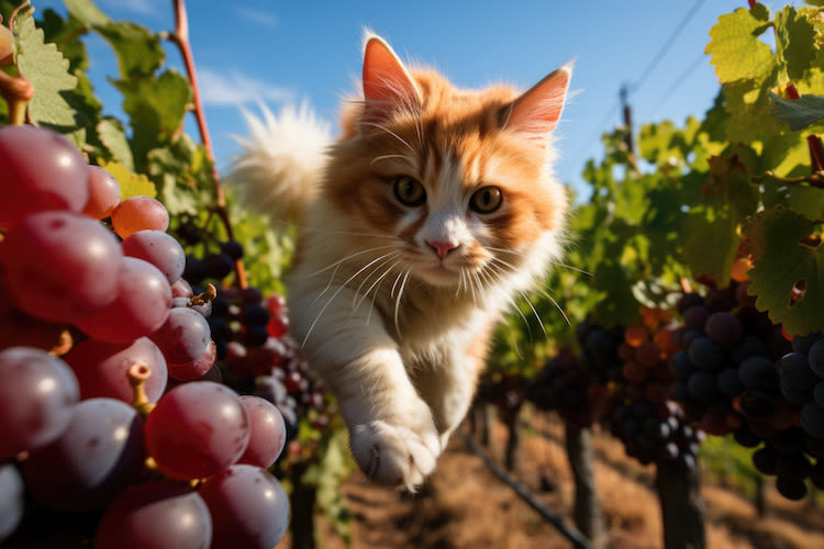 raisin toxique pour les chats