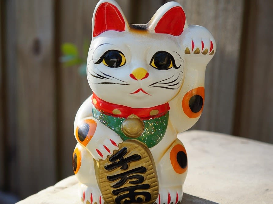 maneki neko chat japonais