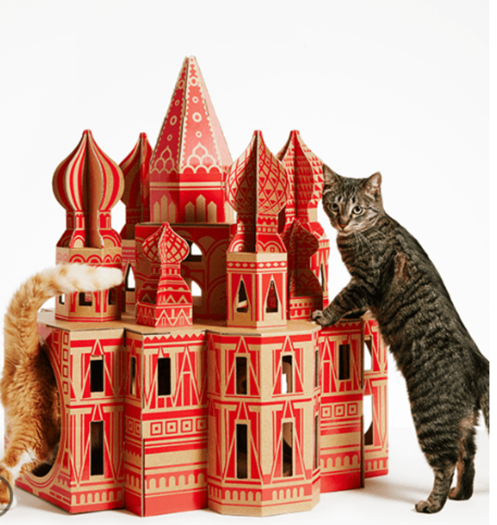 Poopy Cat maison de jeux pour chat Kremlin