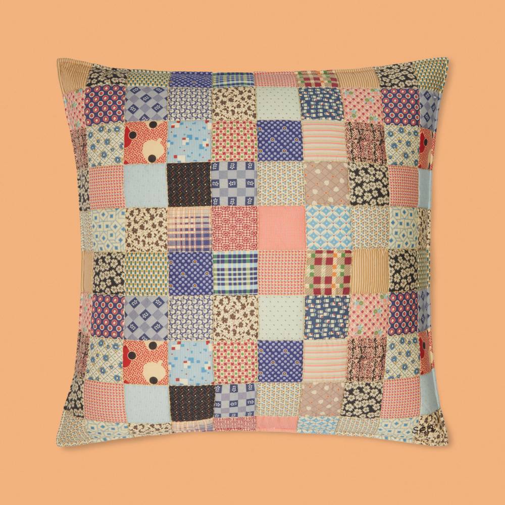 Val Chisone patchwork pillow by Sea