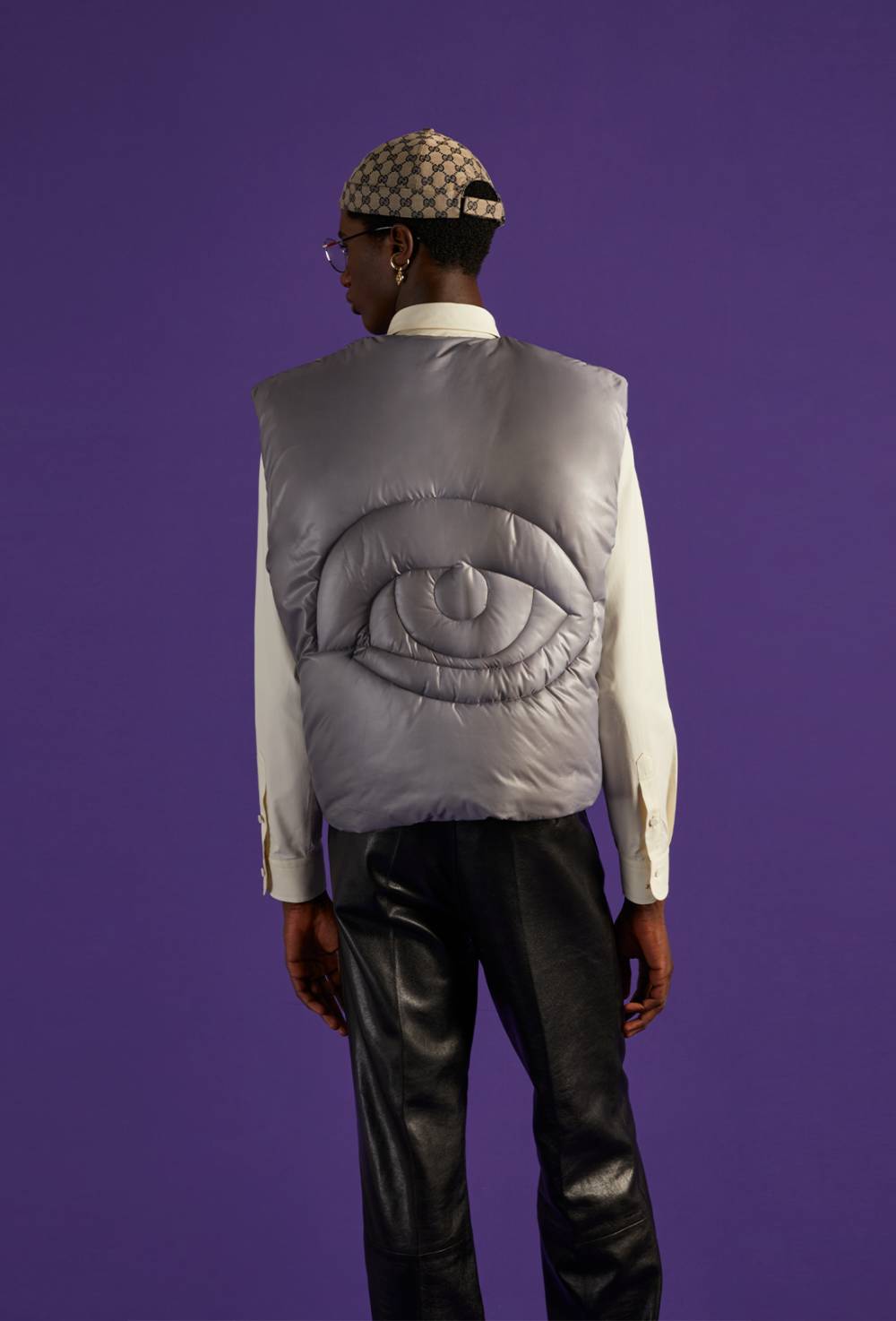 Signature puffer logo vest by House of Errors image #4