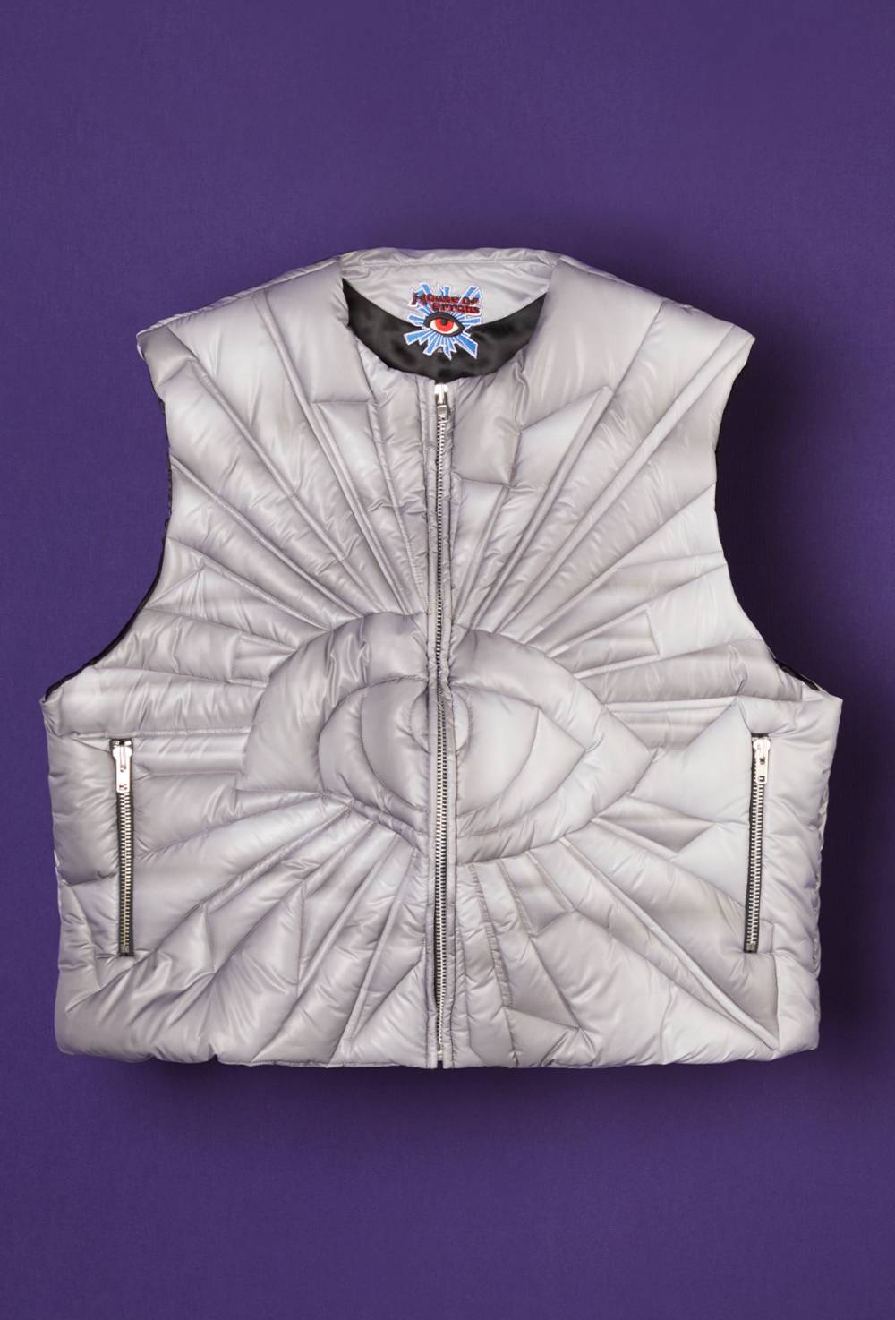 Signature puffer logo vest by House of Errors image #1
