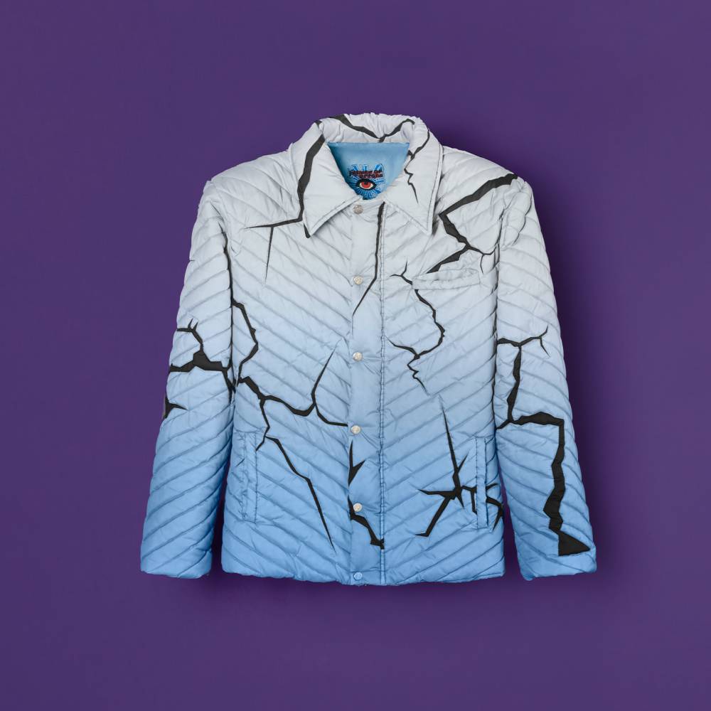 Cracked glass jacket by House of Errors