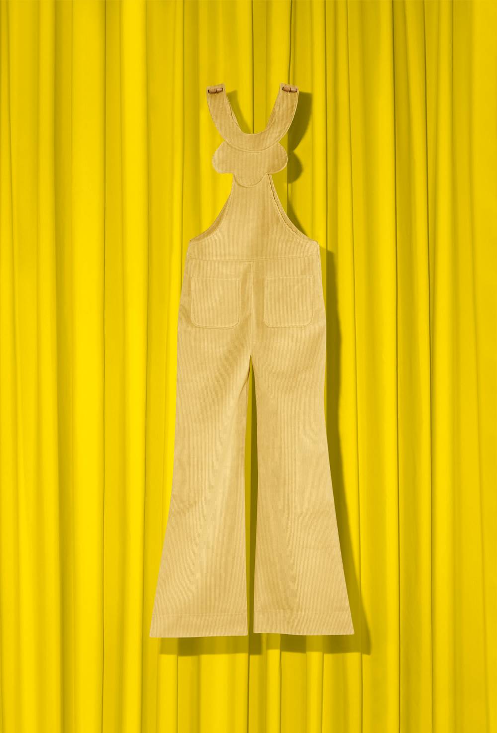 70s corduroy jumpsuit in yellow by La Veste image #2