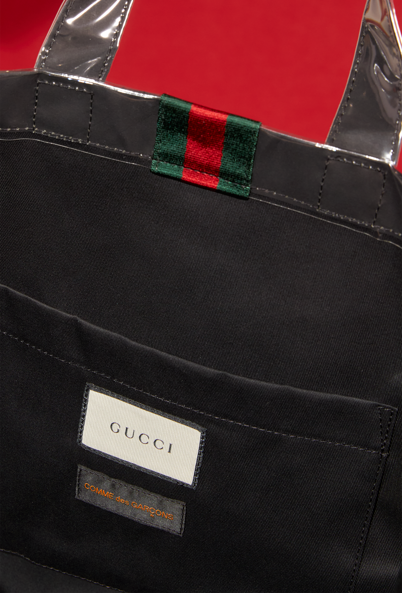 cdg x gucci