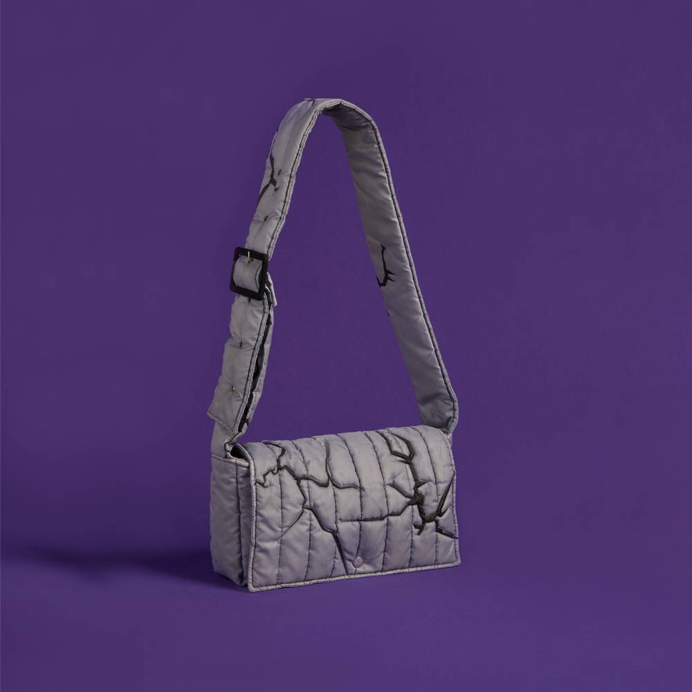 Cracked glass bag by House of Errors