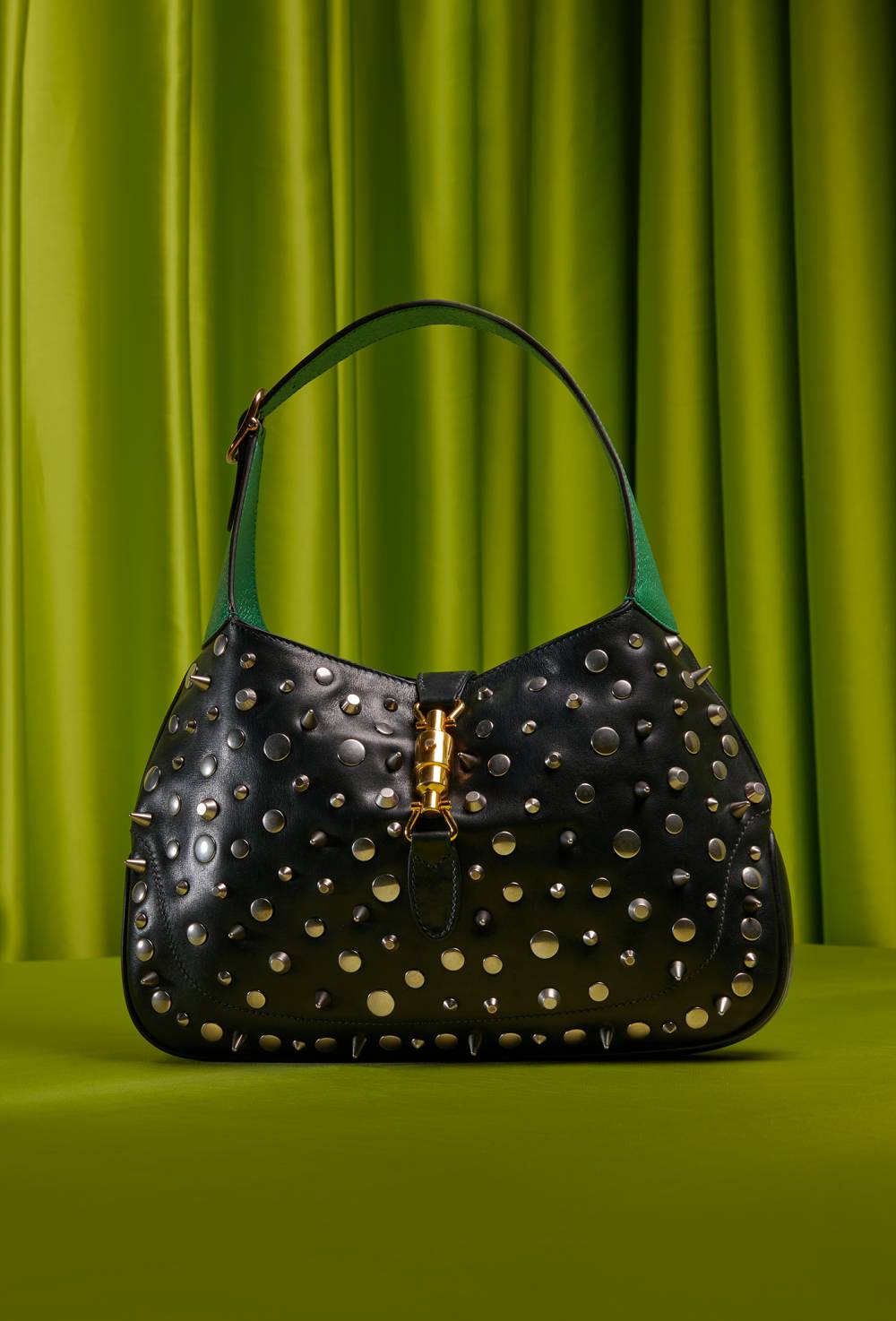Custom vintage studded Jackie handbag hero image