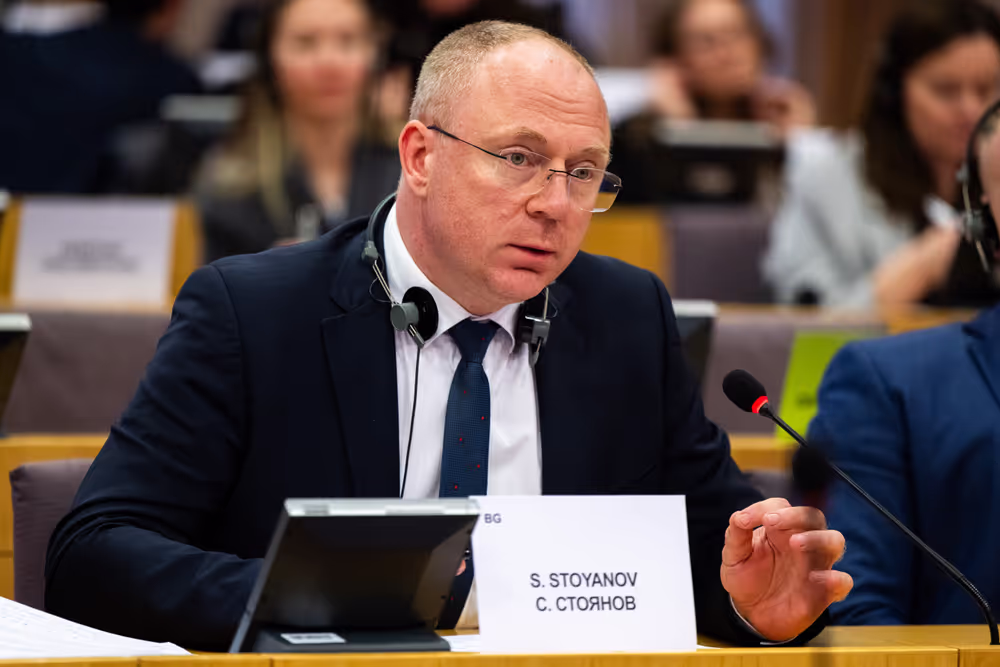 Станислав Стоянов в транспортната комисия на ЕП