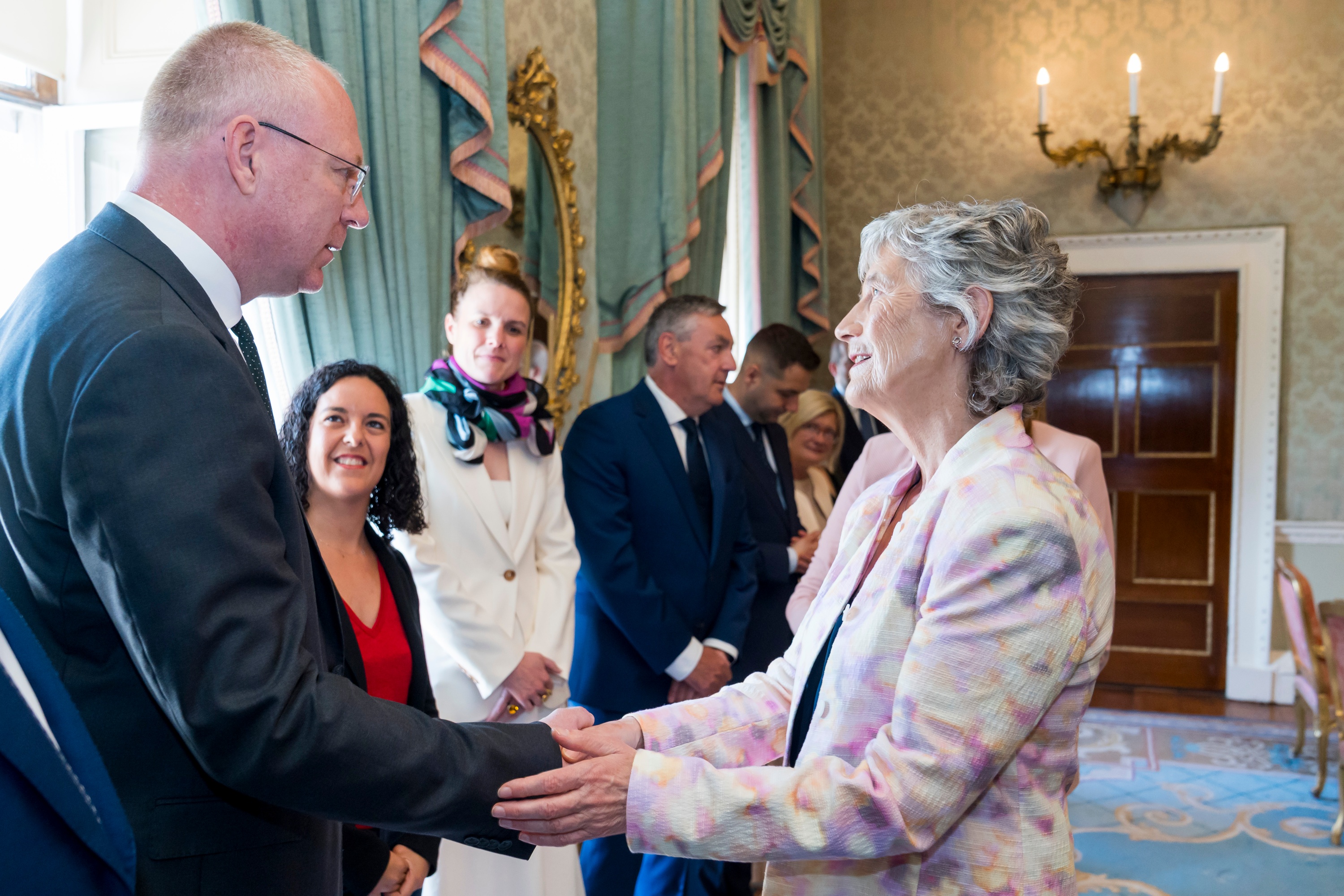 EP Conference of Presidents meets with the incoming Irish Presidency of the Council - Meeting with Catherine CONNOLLY, President of Ireland