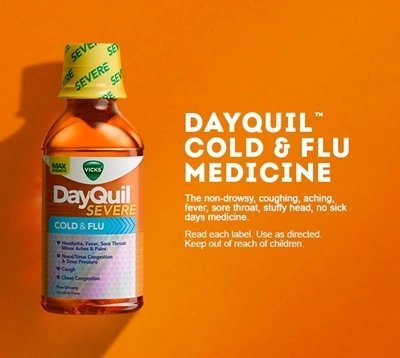 Medicamentos DayQuil™ para la gripe y el resfriado