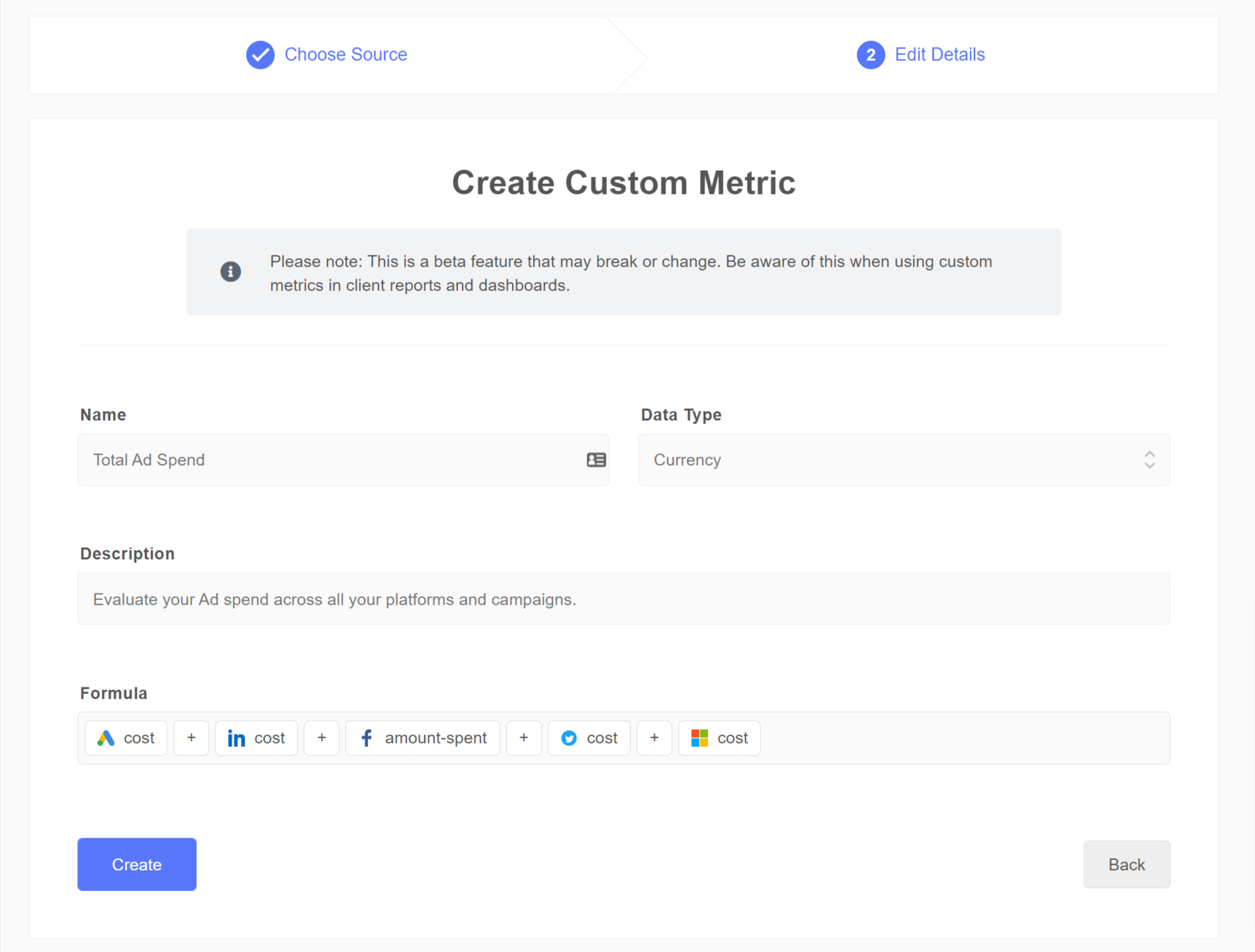 Amplify Your Agency's Success Using Custom Metrics - AgencyAnalytics