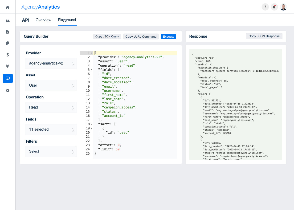 Automate More With the AgencyAnalytics API