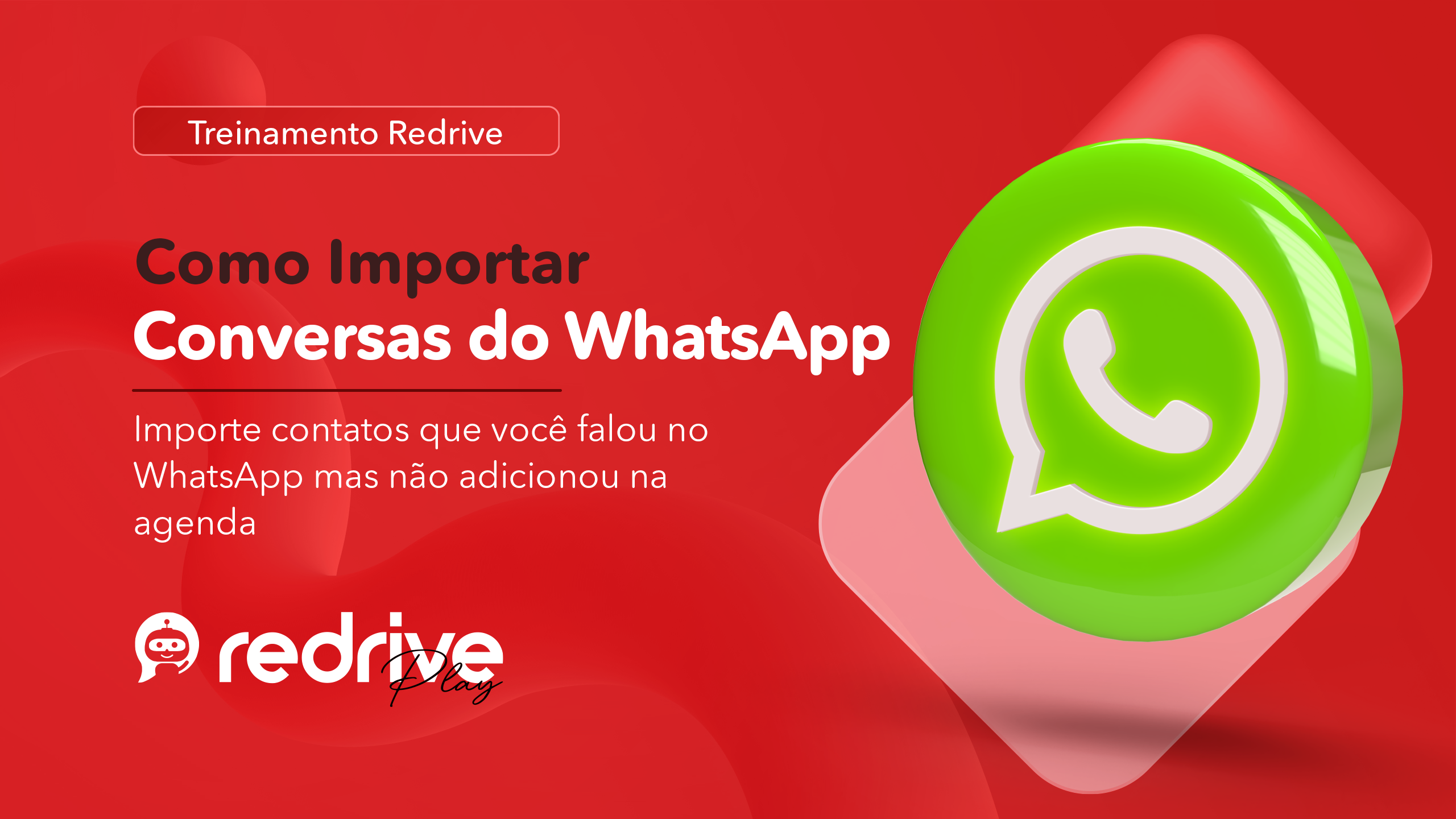 Importar contatos das conversas do WhatsApp