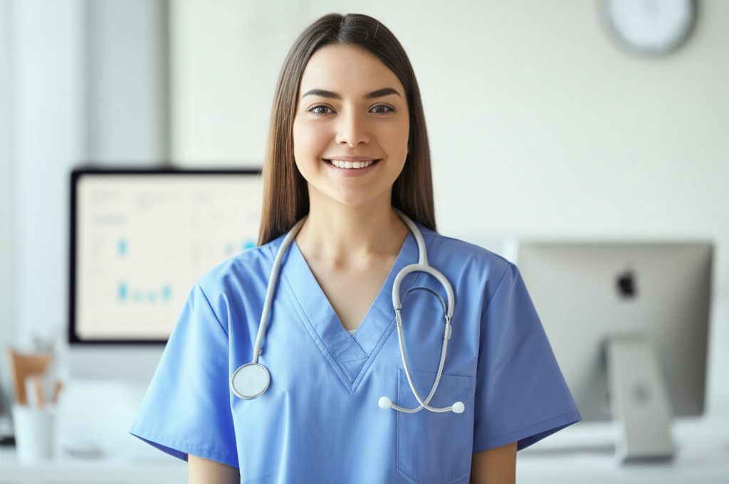 female-doctor-smiling