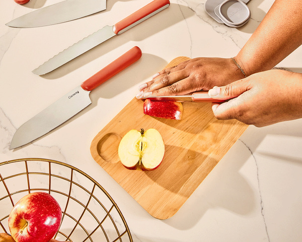 Cutting Board - Lifestyle Cutting Apples