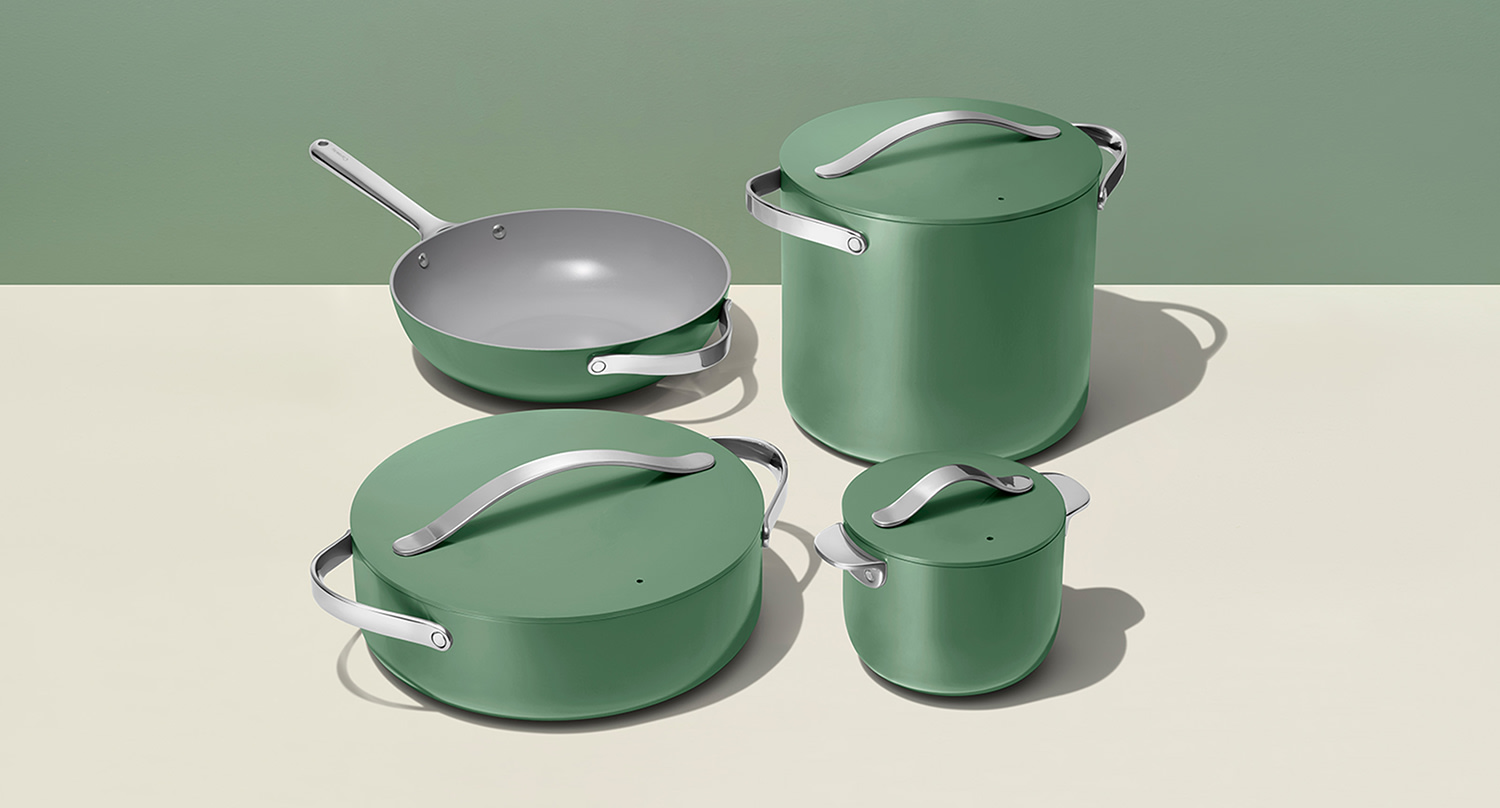 Claraware Cookware Cookware | Non Toxic & Non Stick Cooking Products | Caraway