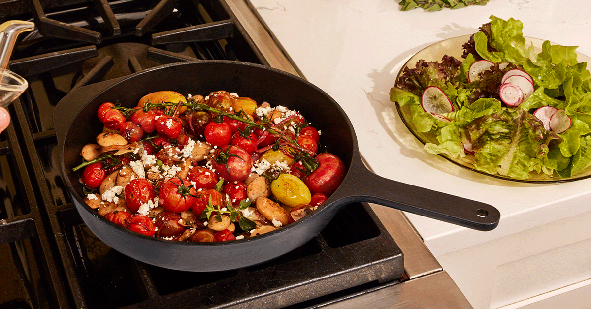 Enameled Cast Iron Skillet - 10.5" | Caraway | Caraway