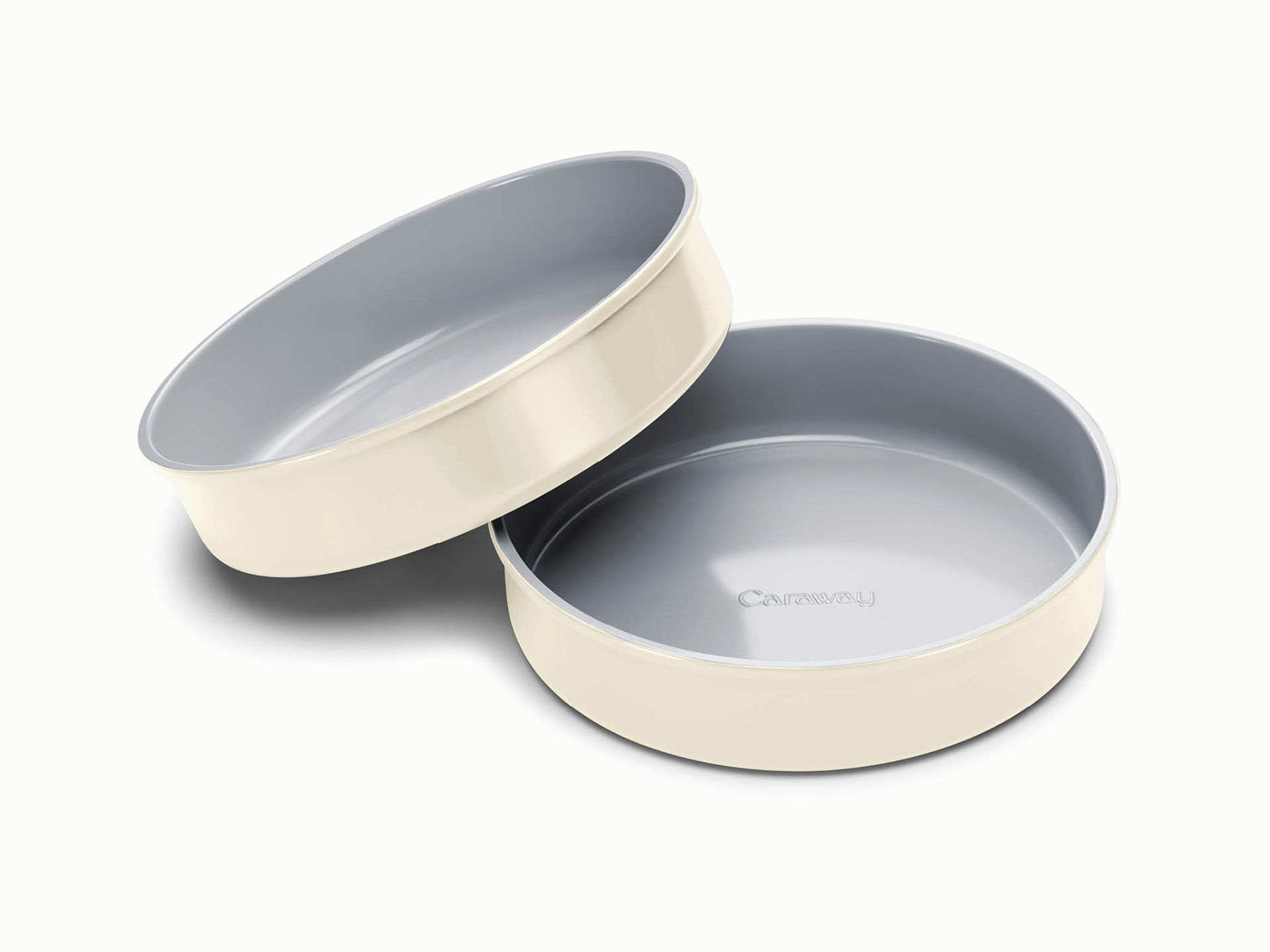 Caraway Non-Stick Ceramic 9” Circle Pan - Naturally Slick Ceramic Coating -  Non-Toxic, PTFE & PFOA Free - Perfect for Birthday Cakes, Tartes, & More 