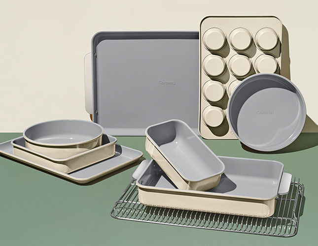 Caraway Nonstick Ceramic Bakeware Set (11 Pieces