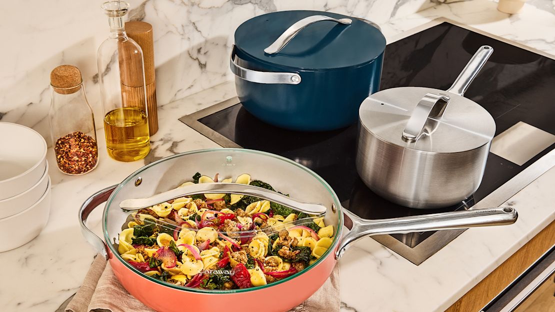 Ceramic and Stainless Pans - Multi - Lifestyle