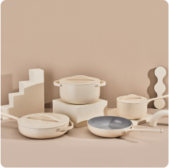 Visit the Cookware Set (Crème) page