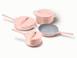 Blush Cookware Set with Tan France Signature