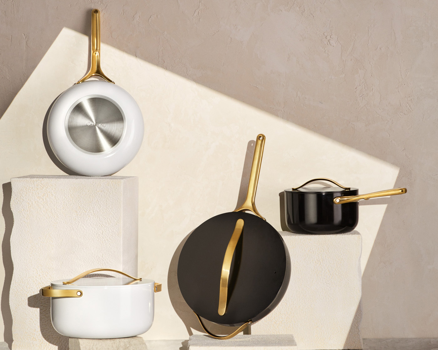 Caraway Is Finally Offering Its Beloved Cookware Pieces in Black and White  Colorways