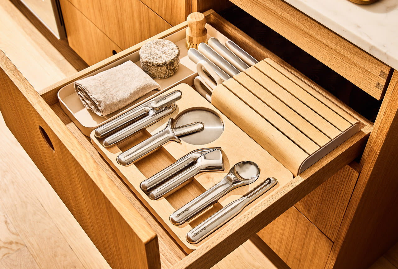 Kitchen Gadgets Set - Lifestyle in Storage in Drawer