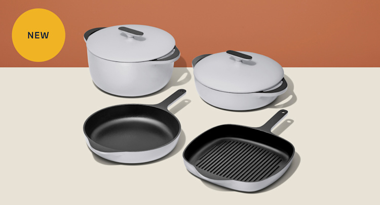 Cast Iron - Cookware Set - Gray - Elevated Ecomm