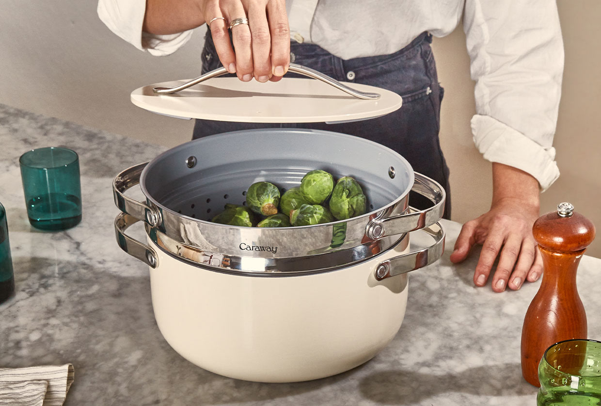 Cookware steamers openinglid