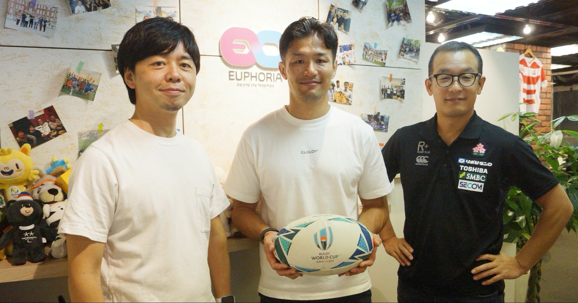 ユーフォリア 元ラグビー日本代表キャプテンの廣瀬俊朗氏とアンバサダー契約 株式会社ユーフォリア