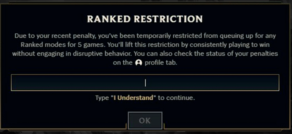 These Players Are Restricted From Playing Ranked