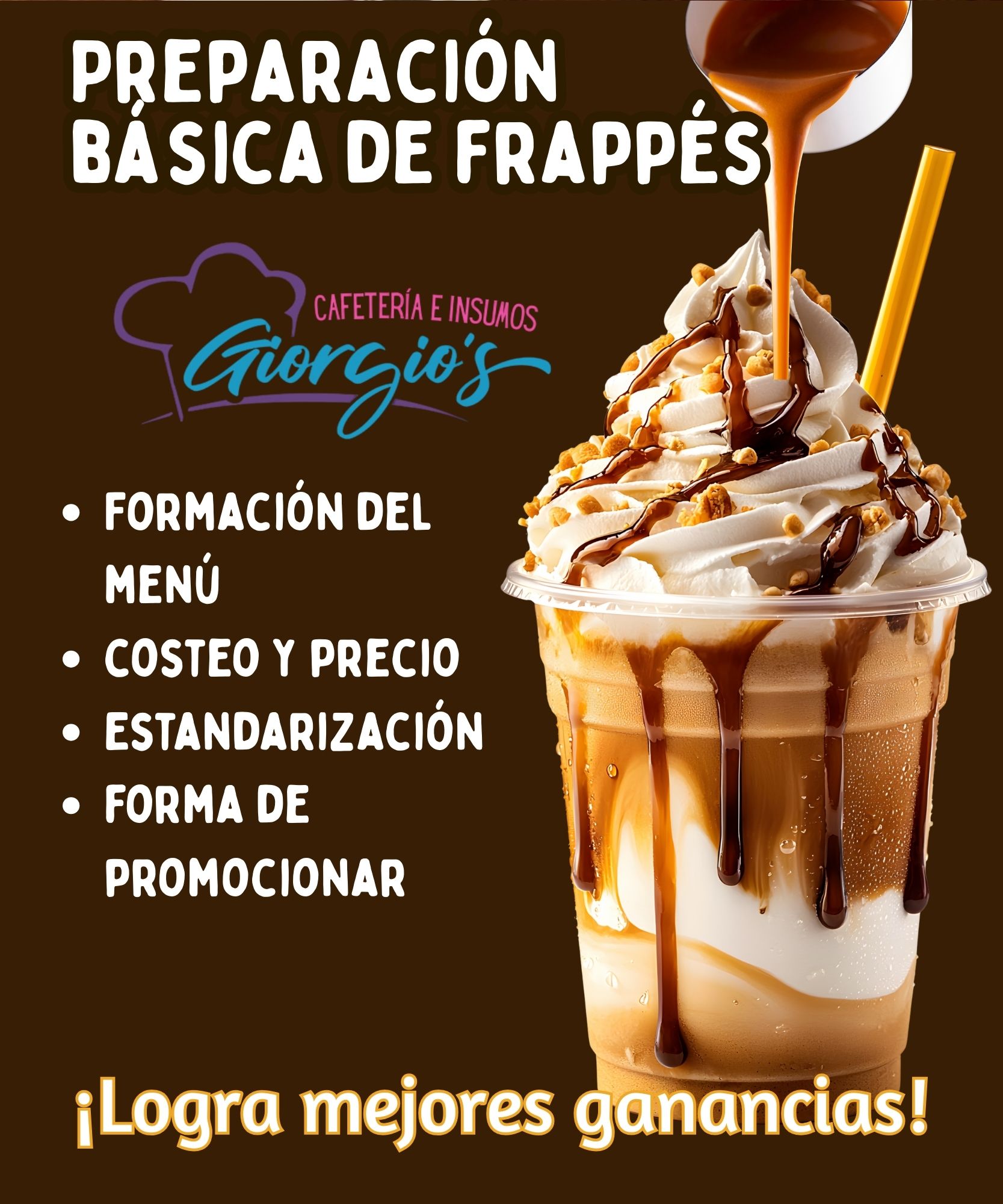 Preparación Básica de Frappés