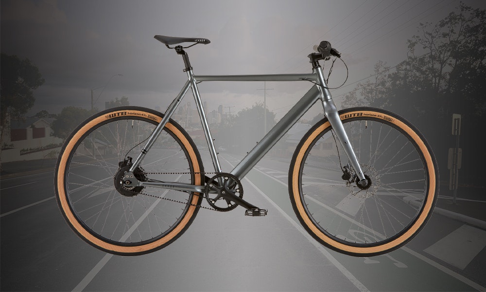 Single speed belt drive bicycle online