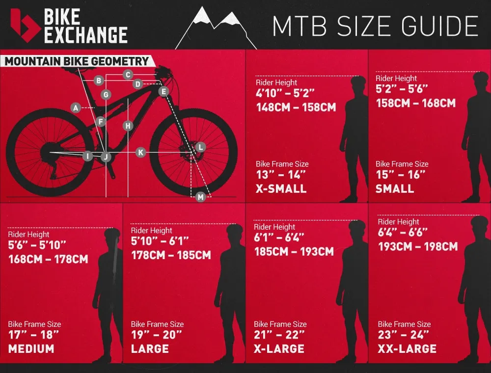 15 mountain bike frame size sale