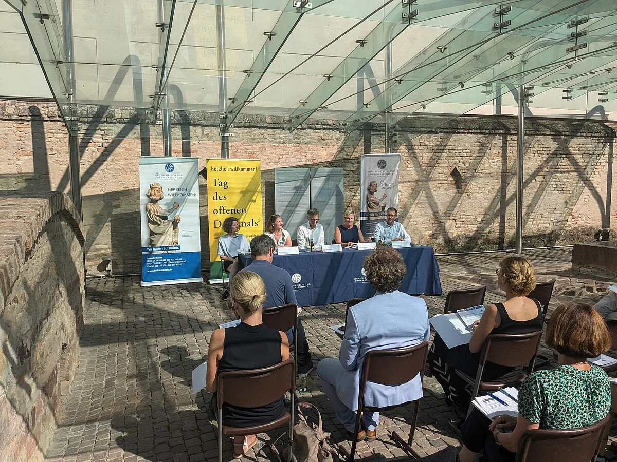 Tag des offenen Denkmals Pressekonferenz bundesweite Eröffnung in Speyer 2024 Foto: Rabus/DSD Tag des offenen Denkmals Pressekonferenz bundesweite Eröffnung in Speyer 2024 Foto: Rabus/DSD