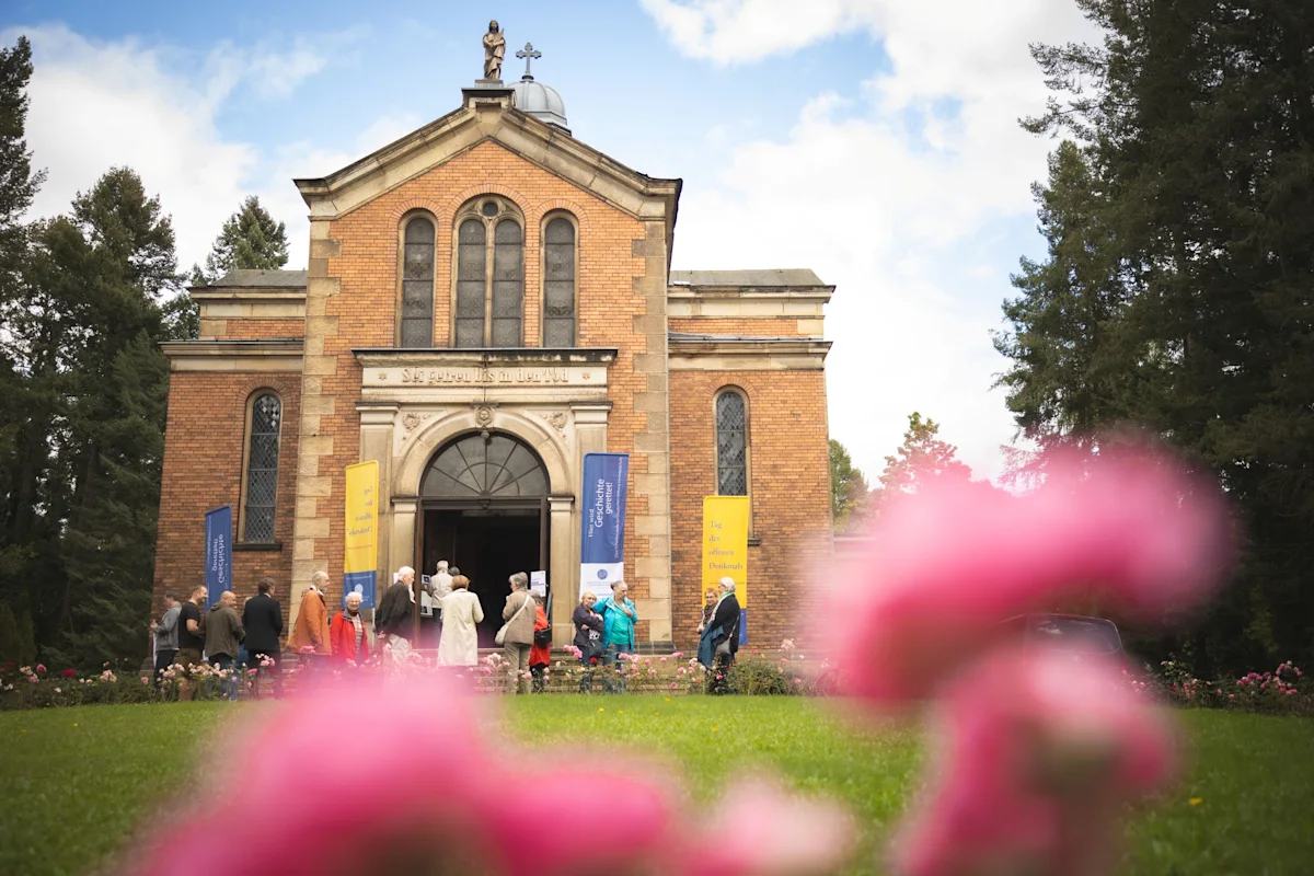 Schaubaustelle am Südfriedhof, Gera