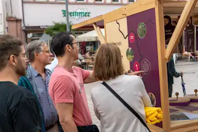 SchUMobil auf dem Markt der Möglichkeiten bei der bundesweiten Eröffnung in Speyer 2024 | Fotoquelle: Dominik Böhm 