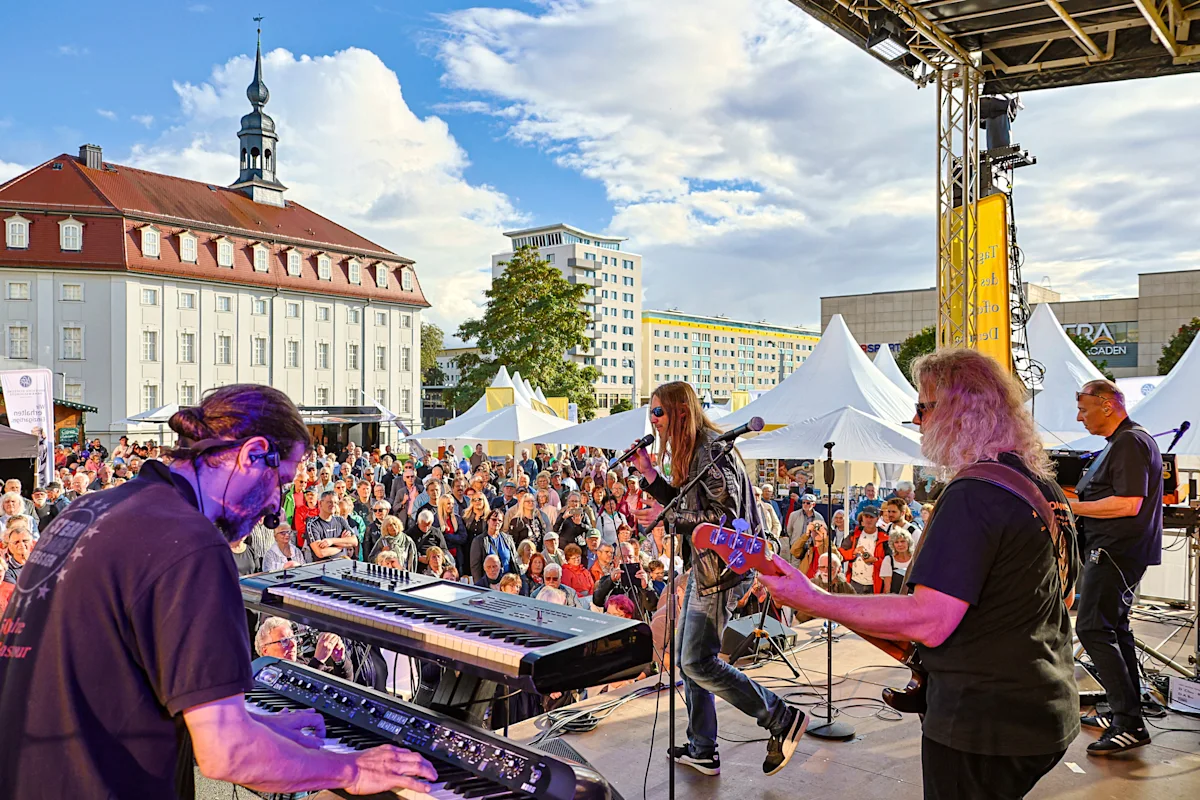 Die Stern Combo Meißen sorgte für beste Stimmung