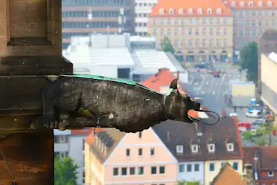 Chimäre der Lorenzkirche, Nürnberg (BY) | Fotoquelle: Stefan Schwarz